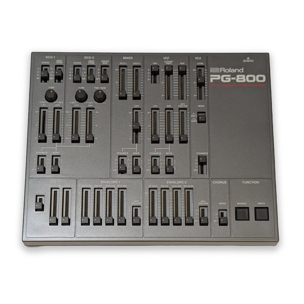 Roland PG-800 JX-8P Dedicated Controller Synthesizer Programmer W/ Original Case